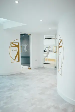 Entrance into the pod interior