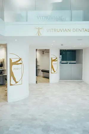 Entrance into the pod interior