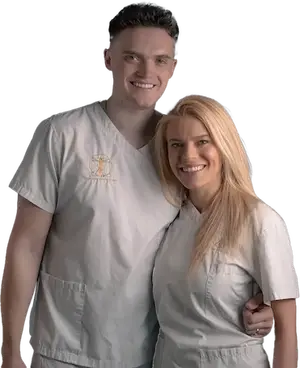Founders Katy & James
